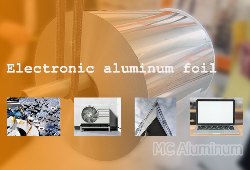 Electronic aluminum foil