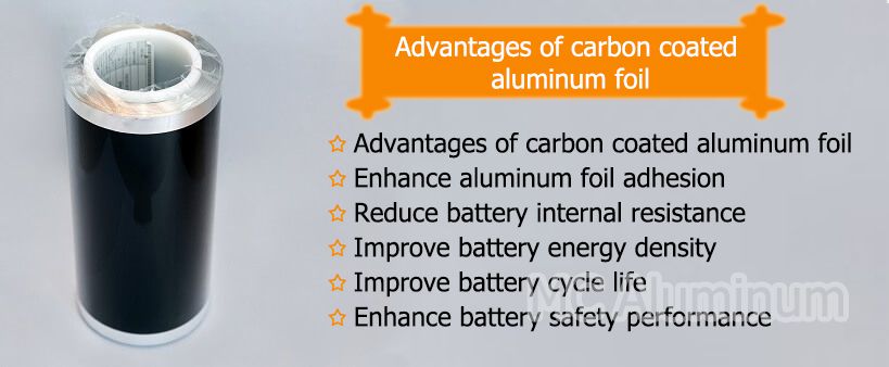 carbon coated aluminum foil