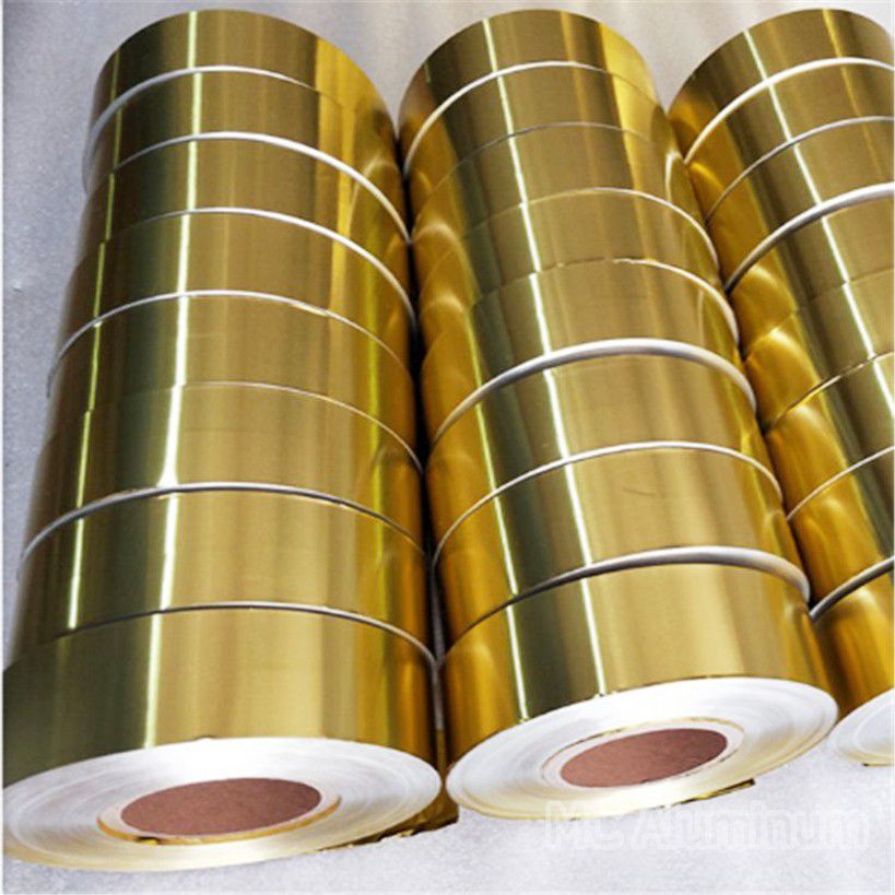 Insulation coated aluminum foil