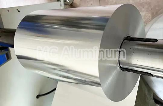 Bahan penutup botol anti-pemalsuan berpintal aluminium