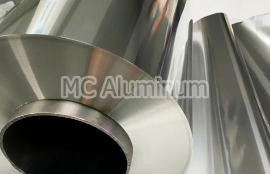 8011 single-sided glossy packaging aluminum foil