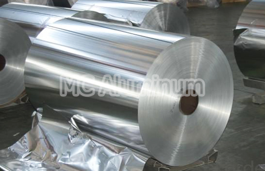 Aluminum foil for pole tab material