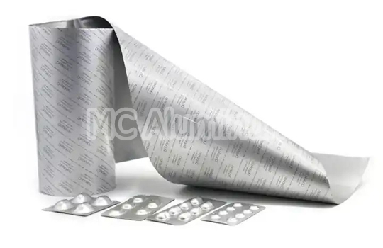 Papel de aluminio médico de fácil corte.