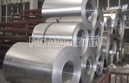 Aluminum foil production process