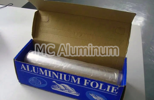 Feuille d'aluminium domestique de qualité alimentaire 8011