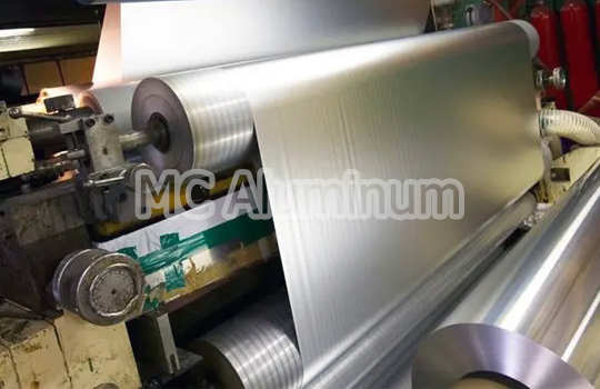 Calendered aluminum foil 1050 1100 8011 3003