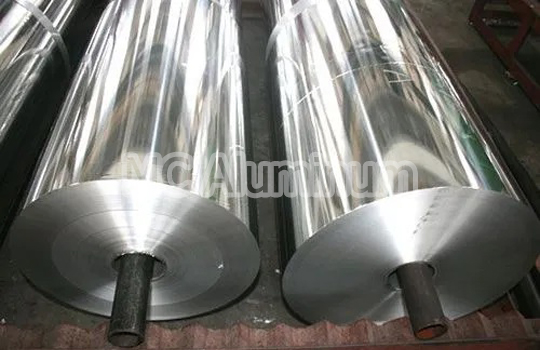 8021 8079 Kerajang aluminium berbentuk sejuk