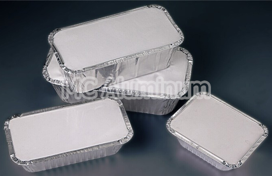 Caja de comida rápida papel de aluminio 8011/1235