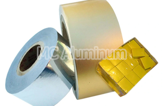 Goldene Schokoladenverpackung aus Aluminiumfolie 8011 1235