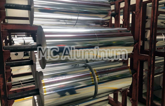 Double zero aluminum foil for pharmaceutical packaging