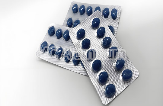 Aluminum-plastic blister packaging for tablet drugs